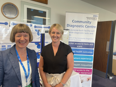 Alison learns more about the new Diagnostic Centre